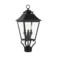 Three Light Outdoor Post Lantern — 23.25"