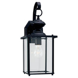 Jamestowne One Light Outdoor Wall Lantern — 17.00", Clear Beveled