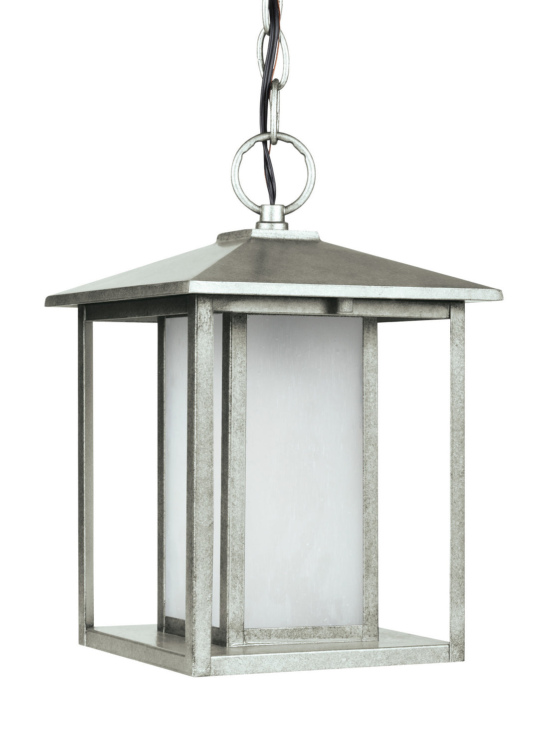 Hunnington 14" Hanging Lantern — White