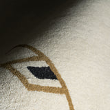 Nate Berkus Yves Bordered Wool Cozy Area Rug