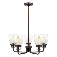 Belton Five Light Up Chandelier
