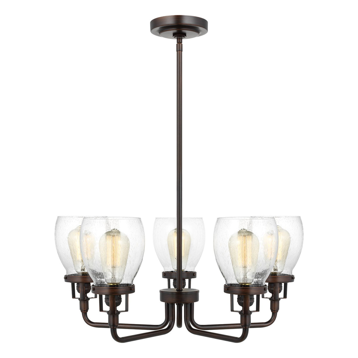 Belton Five Light Up Chandelier