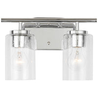 Oslo Two Light Bath — Clear Seeded