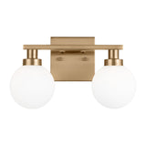 Two Light Bath Vanity — 7.88"