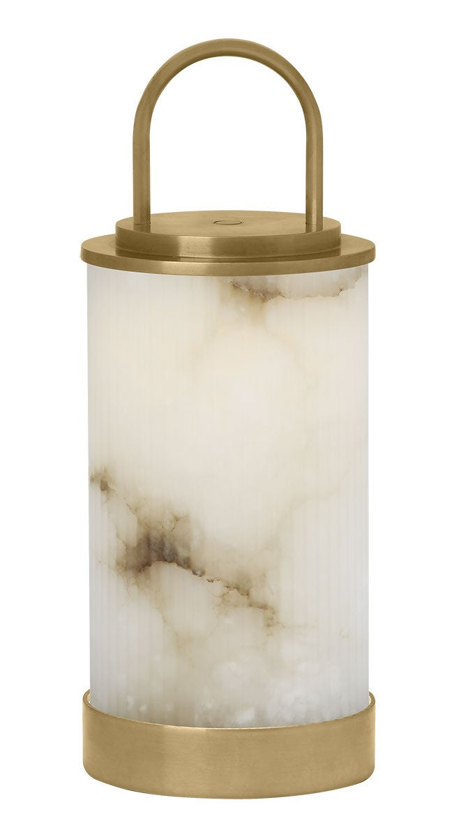 Tawa Alabaster Accent Rechargeable Table Lamp