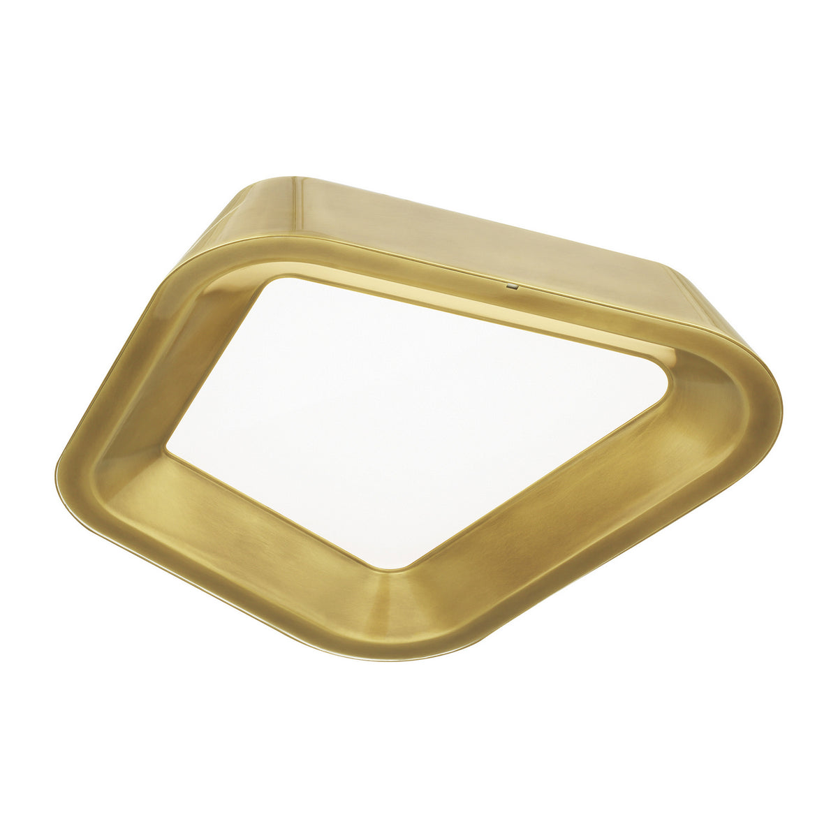 Rhonan Flush Mount — Plated Brass