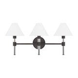 Three Light Bath Vanity — 12.13"