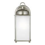 New Castle Medium Wall Lantern — Satin Etched