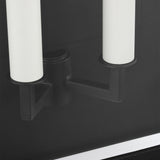 Two Light Outdoor Wall Sconce — 22.75"