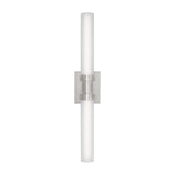 LED Bath Wall Sconce — W: 4.75" × H: 26.75" × D: 4.50"