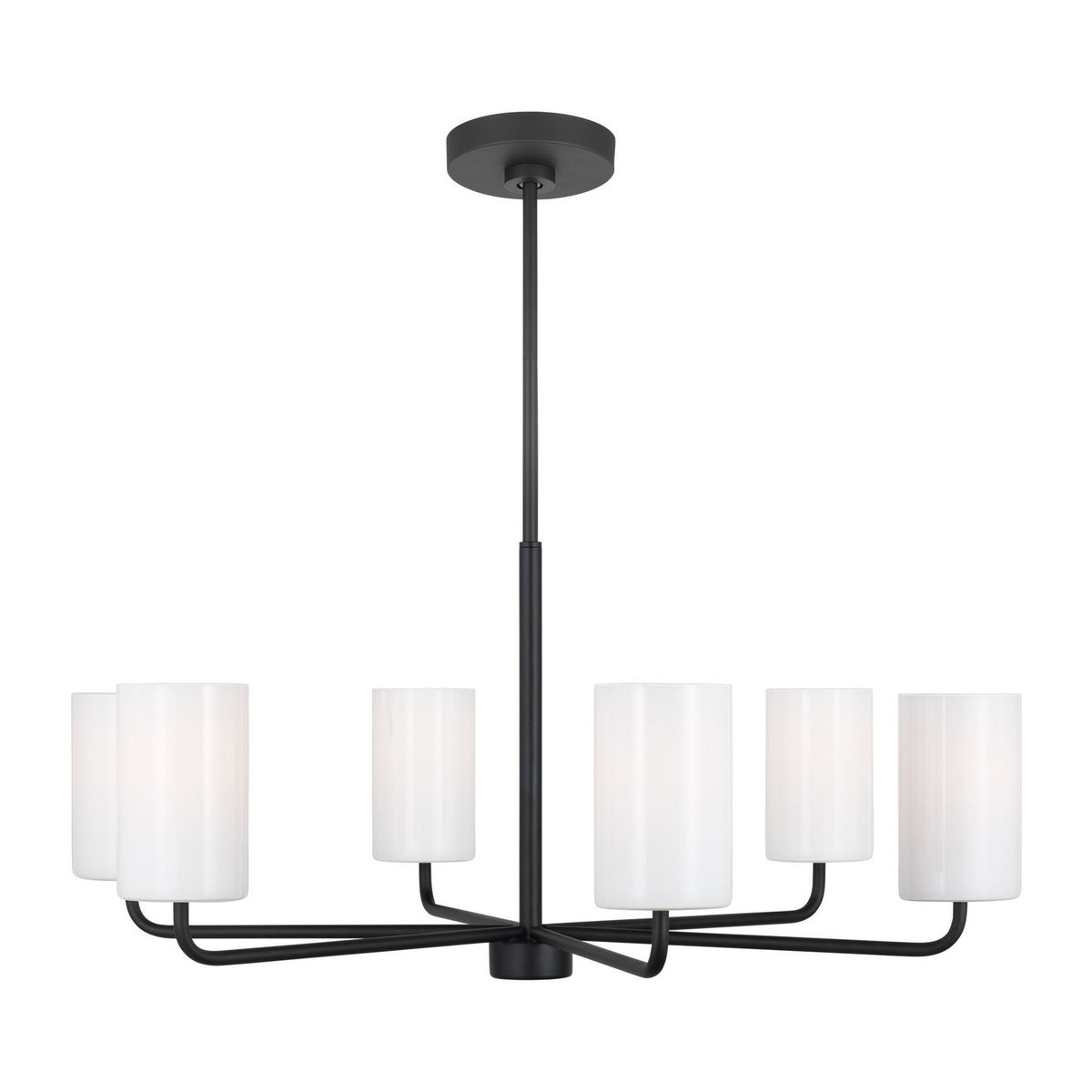 Rhett Six Light Chandelier — 9 W