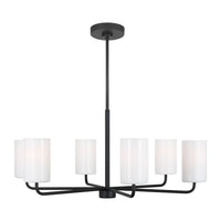Rhett Six Light Chandelier — 9 W