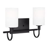 Oak Moore 2-Light Bath Sconce — 9 W