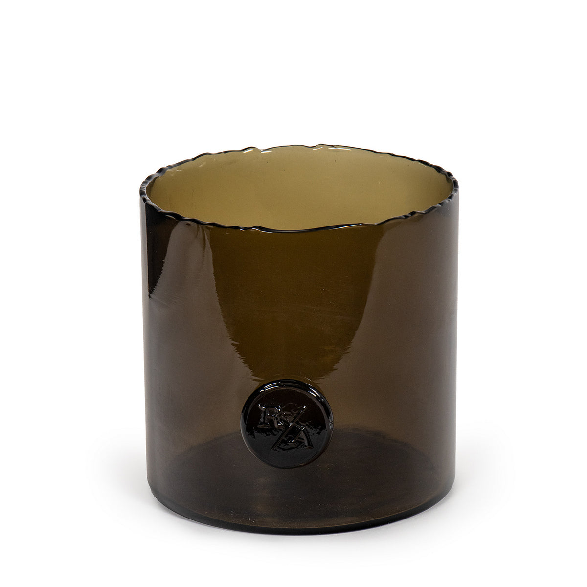 Monogram Glass Votive — 7.00"