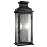 Two Light Wall Lantern — 18.13", Pediment