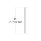 Universal Downrod — 48"