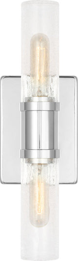 Keaton 16" Bath Sconce — Crackle