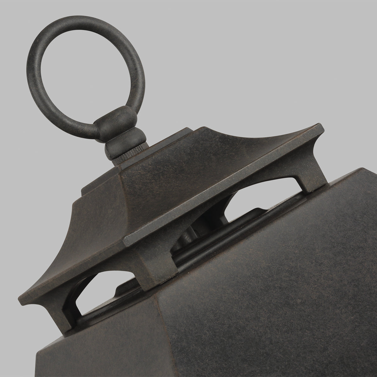 Three Light Outdoor Post Lantern — 23.25"