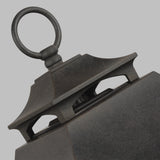 Three Light Outdoor Post Lantern — 23.25"