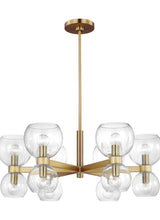 Six Light Chandelier — 11.13"