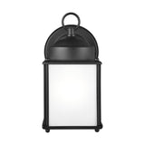 New Castle Small Outdoor Wall Lantern — Satin Etched