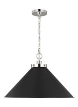 Wellfleet Wide Cone Pendant