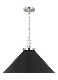 Wellfleet Wide Cone Pendant