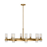 Eight Light Chandelier — 42"