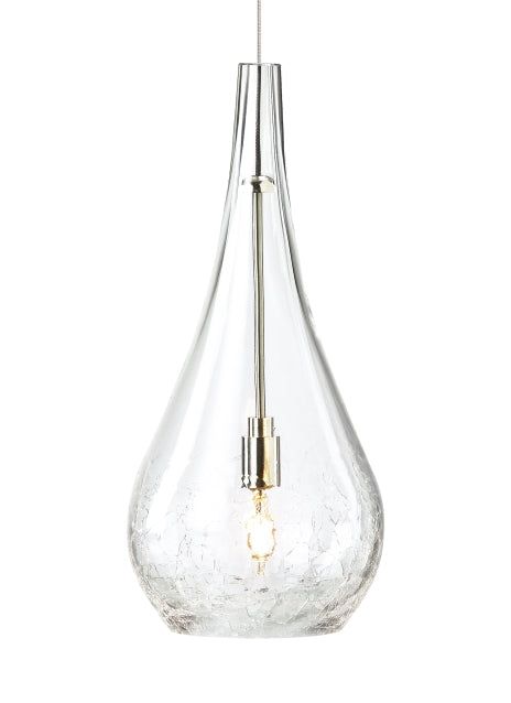 Seguro Pendant — Clear, MonoPoint