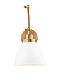 Wellfleet Two-Arm Dome Sconce