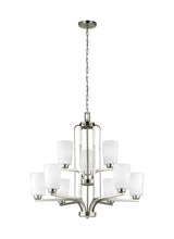 Franport Nine Light Chandelier