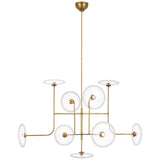 Calvino X-Large Arched Chandelier