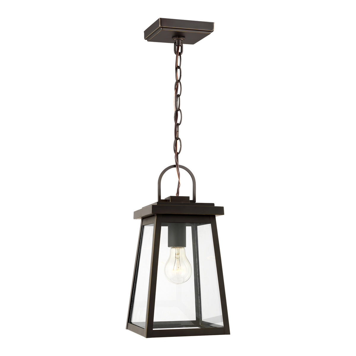 One Light Outdoor Pendant — 14.25", 9 W
