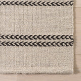Nate Berkus York Striped Wool Cozy Area Rug