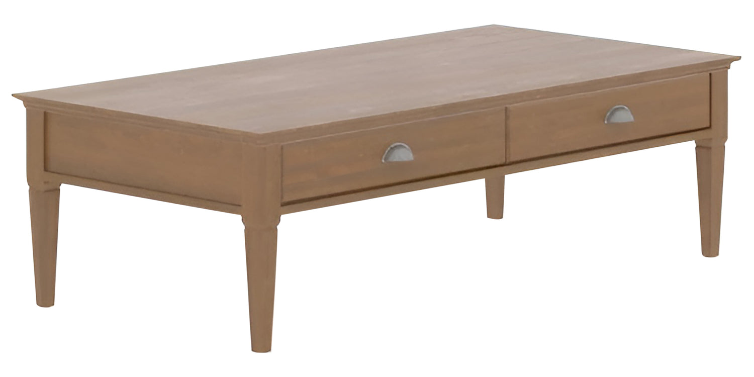 Oak Washed Birch with Matte Finish | Canadel Accent 3060 Coffee Table | Valley Ridge Furniture