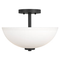 Oslo Two Light Flush Mount