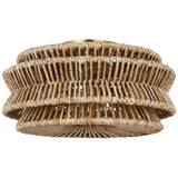 Antigua Large Drum Semi-Flush Mount