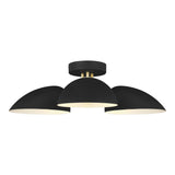 Three Light Flush Mount — 6.00"