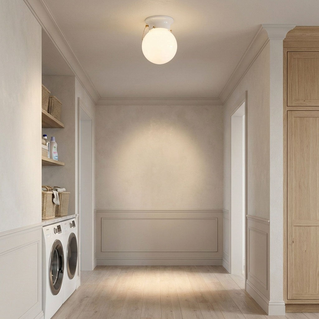One Light Flush Mount — 7.50"
