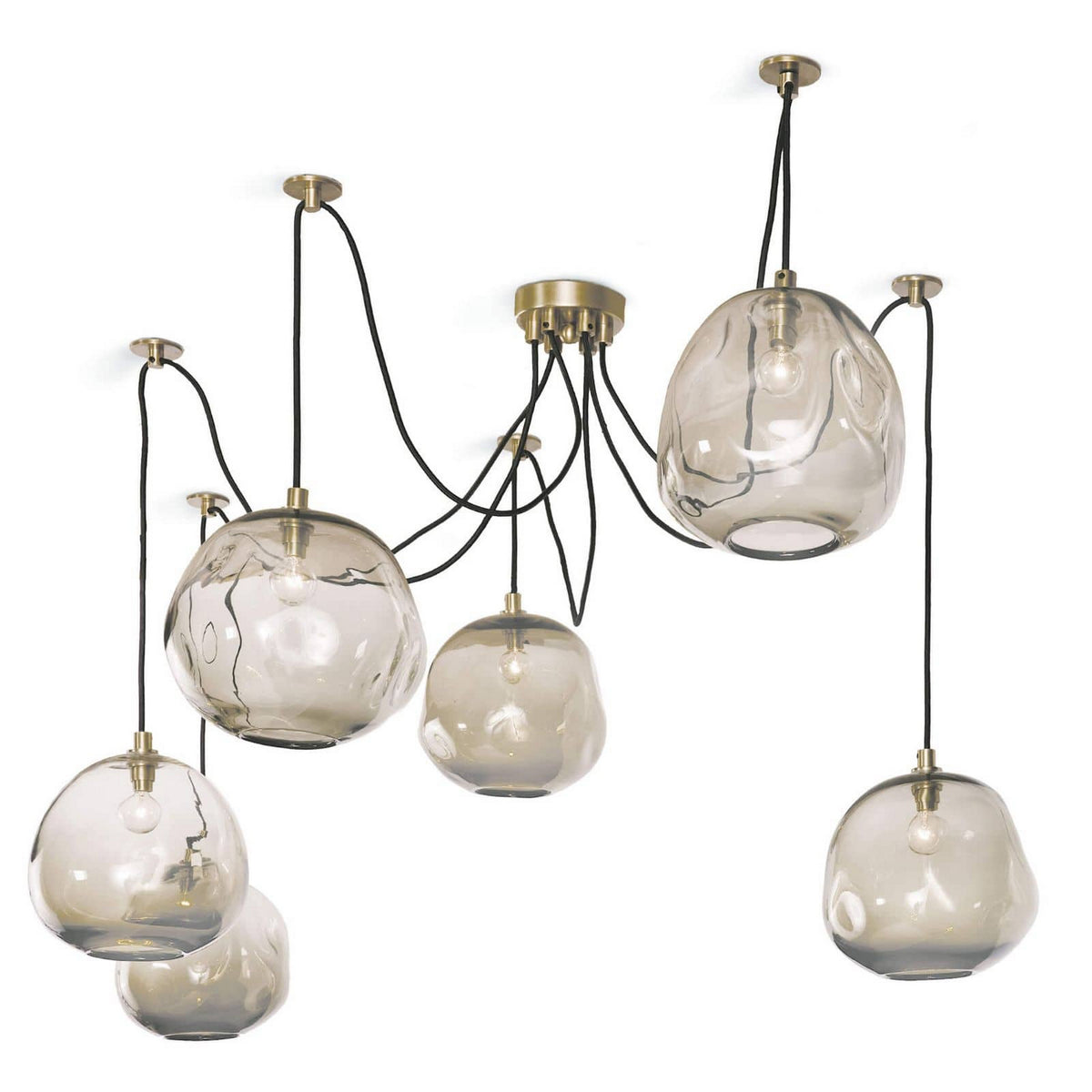 Molten Six Light Chandelier — 47.25"