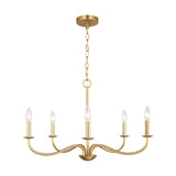 Abells Five Light Chandelier