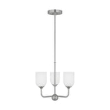 Emile Three Light Small Chandelier — 9 W