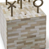 Tic Tac Toe Block (Multi-Tone Bone)