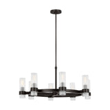 Eight Light Chandelier — 33"