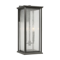 Audley 20" Lantern — Distressed Seeded