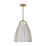 Norman Large Wicker Pendant