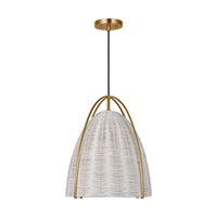 Norman Large Wicker Pendant