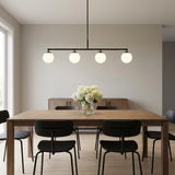 Nube Four Light Linear Chandelier