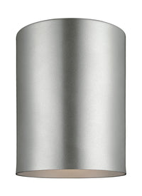 One Light Outdoor Flush Mount — 6.63", 65 W