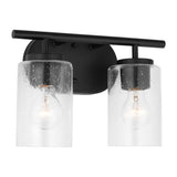 Oslo Two Light Bath — Clear Seeded